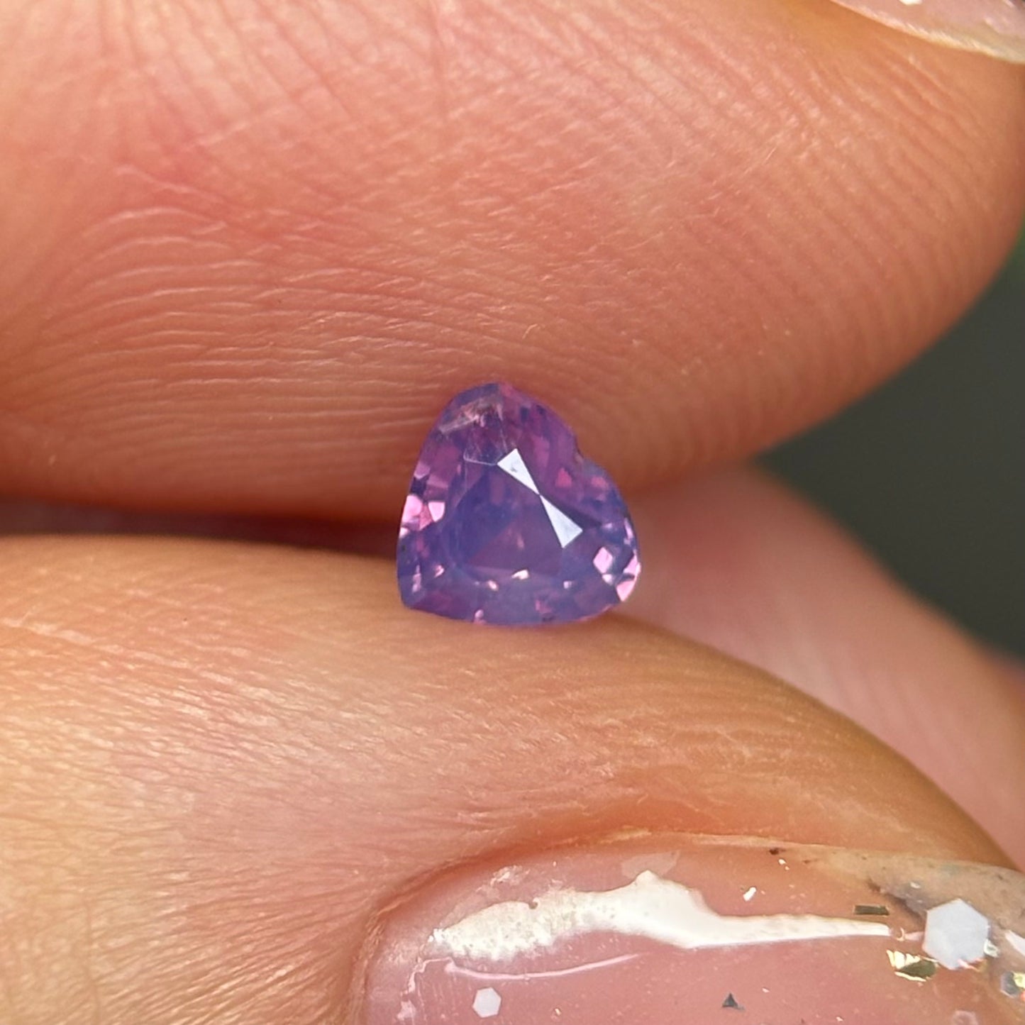 0.31ct Natural Pink Milky Sapphire Vietnam.