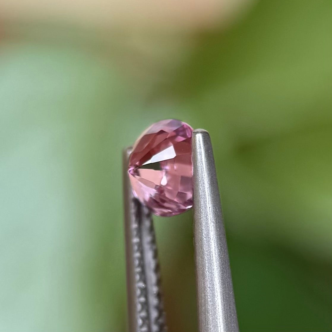 0.85ct Natural Pink-Purple Spinel Vietnam. Cushion Shape.