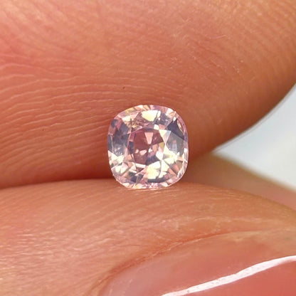 0.36ct Natural Milky Light Pink Sapphire Vietnam