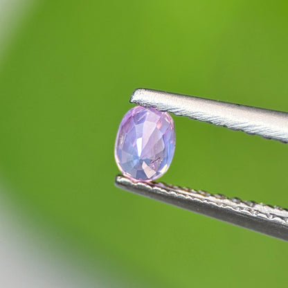 0.32 ct Natural Purple Milky Sapphire Vietnam. Cushion Shape. No Treatment