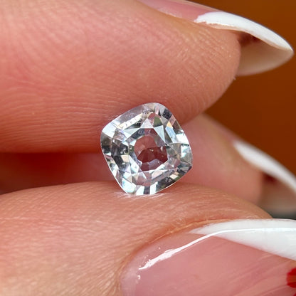 0.81ct Natural White Spinel Vietnam