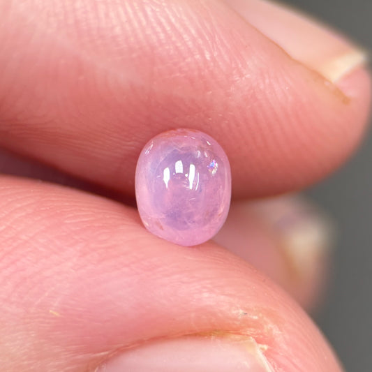 0,97ct Natural Pink Cacbochon Sapphire Viet Nam. No Treatment Sapphire Luc Yen.