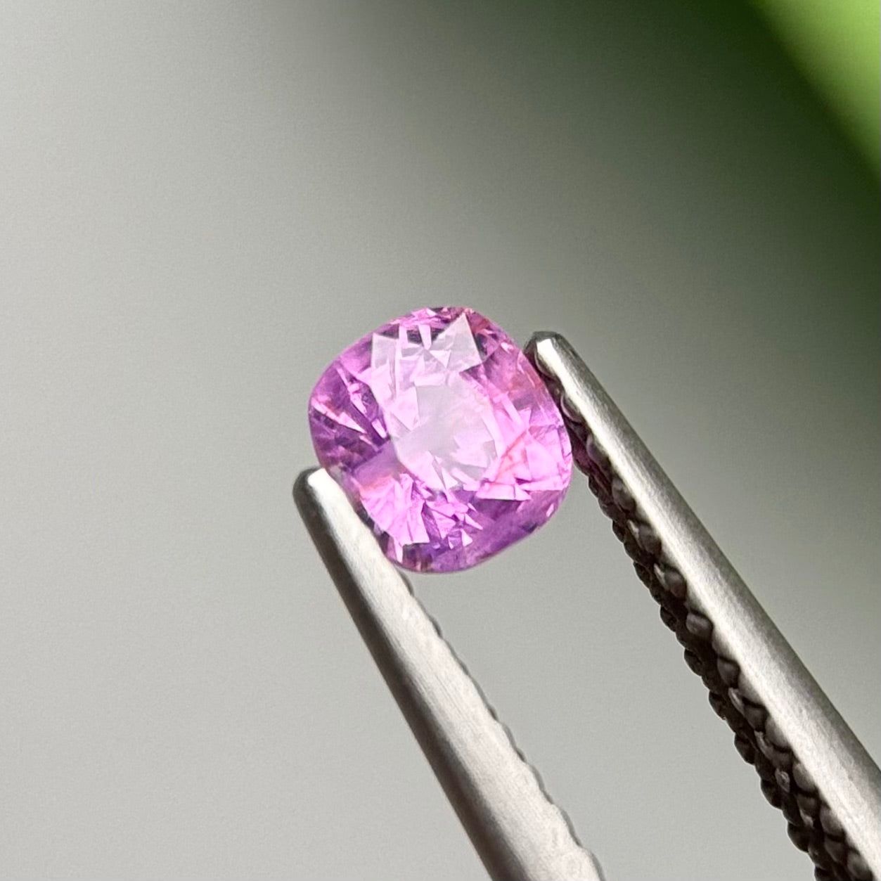 0.52ct Natural Purplish Pink Milky Sapphire Vietnam.