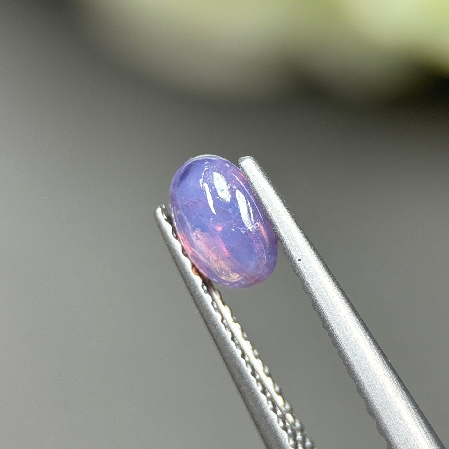 0.68ct Natural Blue Cacbochon Sapphire Viet Nam. No treatment.