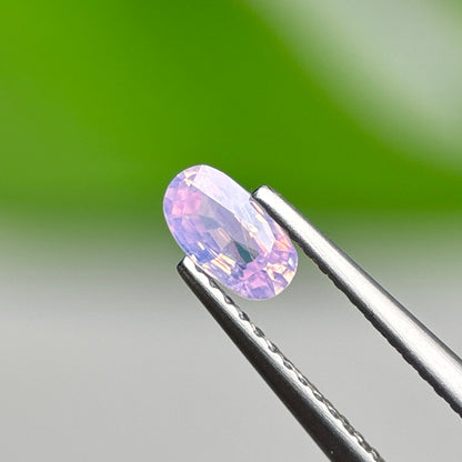 0.45 ct Natural Pink Silky Sapphire Vietnam. Oval Shape