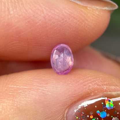 0.38ct Natural Pink Milky Sapphire Vietnam.