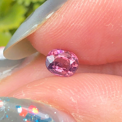 0,38ct Natural Purple Spinel Vietnam. Cushion Shape. No Treatment Spinel Luc Yen.