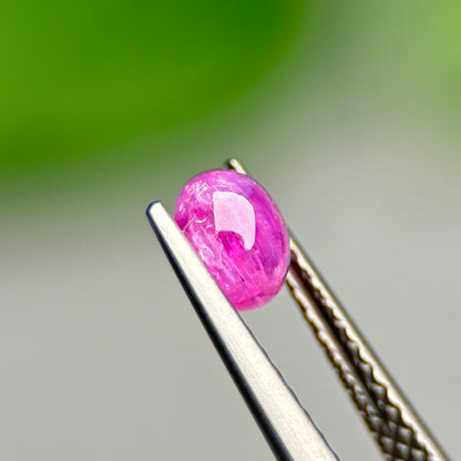 0,73ct Natural Pink Cacbochon Sapphire Viet Nam. No Treatment Sapphire Luc Yen.