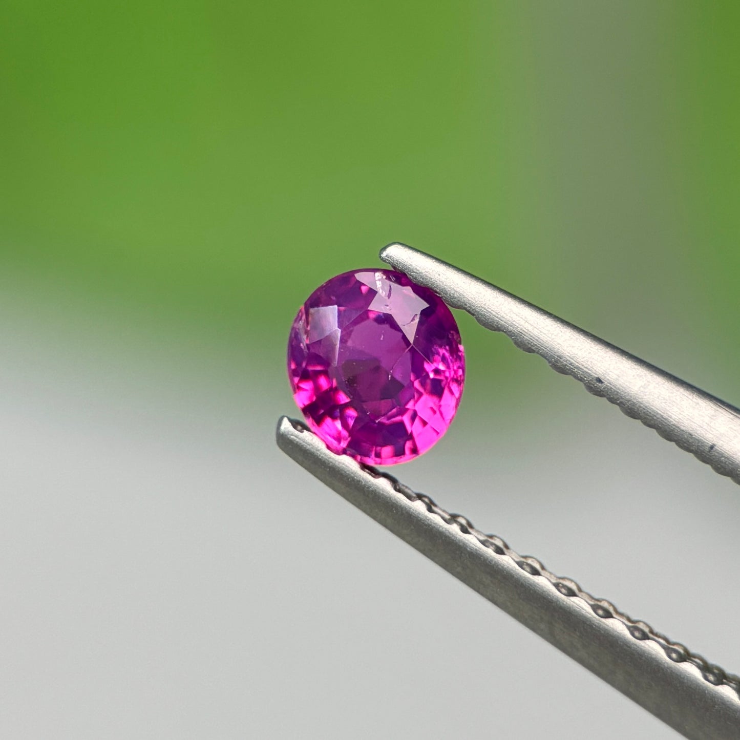 0.27 ct Natural Purple Milky Sapphire Vietnam. Oval Shape. No Treatment.