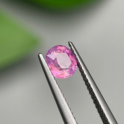 0.91ct Natural Pink Milky Sapphire Vietnam