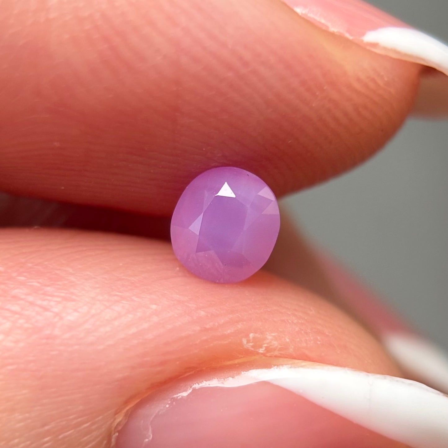 0.58ct Natural Milky Pink Sapphire Vietnam