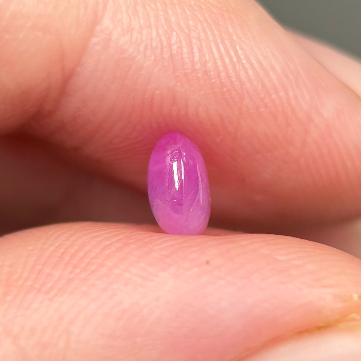 1,01ct Natural Pink Milky Cacbochon Sapphire Viet Nam. No Treatment Sapphire Luc Yen.