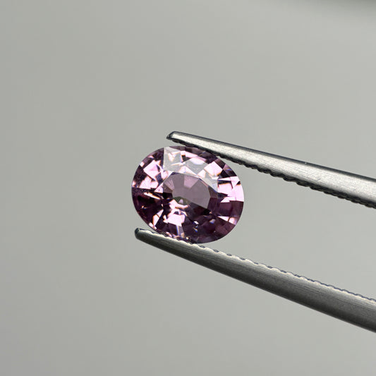 1.16 ct Natural Purple Spinel Vietnam. Oval Shape.
