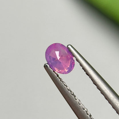 0.37ct Natural Pink Milky Sapphire Vietnam.