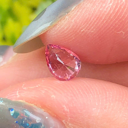 0,56ct Natural Pink Spinel Vietnam. Pear Shape. No Treatment Spinel Luc Yen.