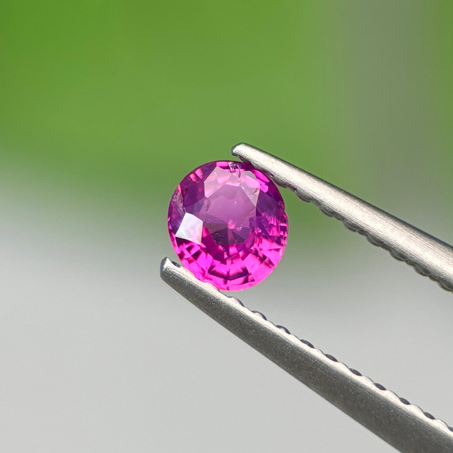 0.27 ct Natural Purple Milky Sapphire Vietnam. Oval Shape. No Treatment.