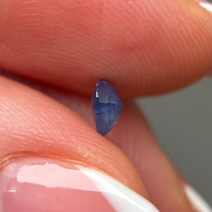 0.50ct Natural Milky Blue Sapphire Vietnam