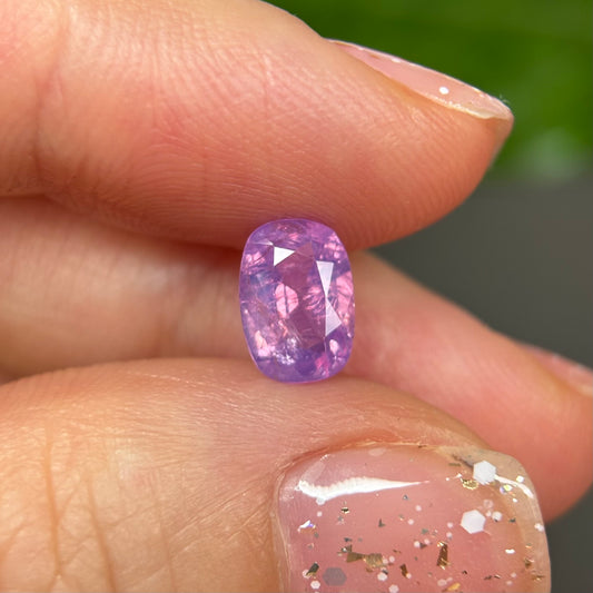 1.37ct Natural Pink Milky Sapphire Vietnam.