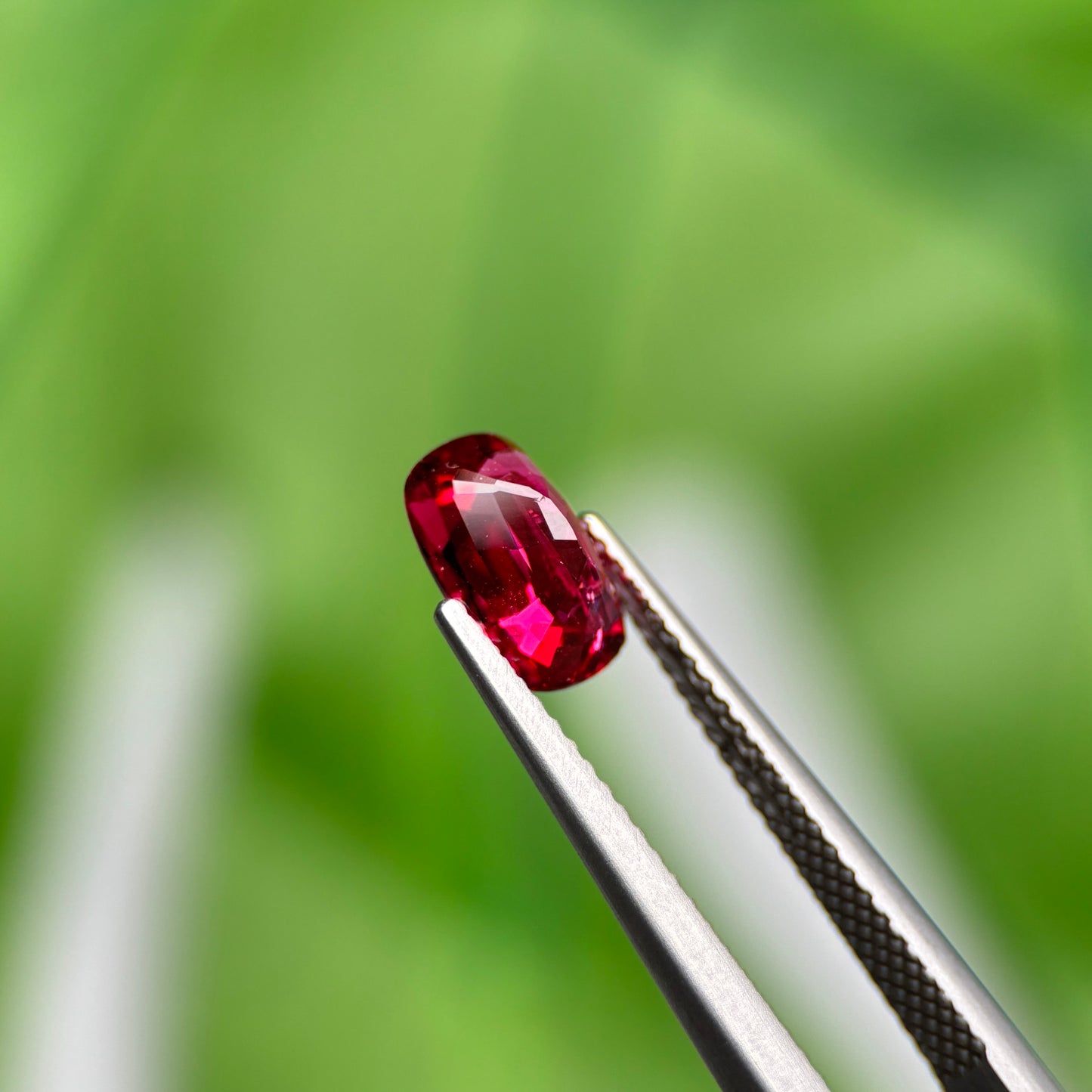 1.54 ct Natural Red Spinel Vietnam. Cushion Shape. No Treatment.