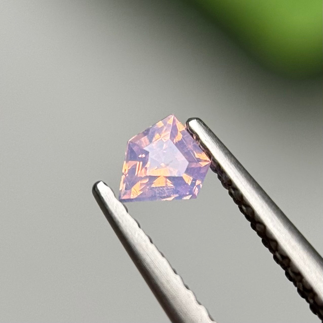0.28ct Natural Whitish Pink Milky Sapphire Vietnam.
