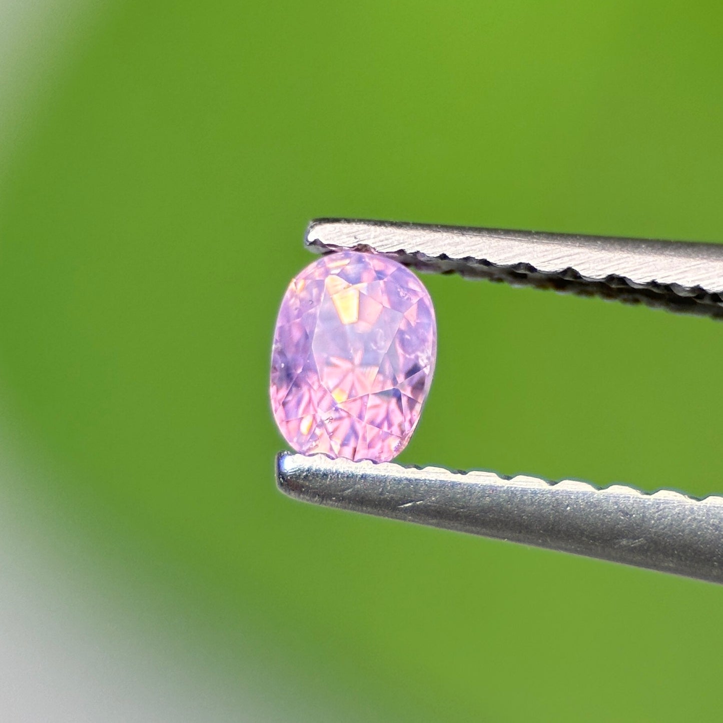 0.32 ct Natural Purple Milky Sapphire Vietnam. Cushion Shape. No Treatment