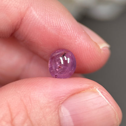 1,96ct Natural Pink Cacbochon Sapphire Viet Nam. No Treatment Sapphire Luc Yen.