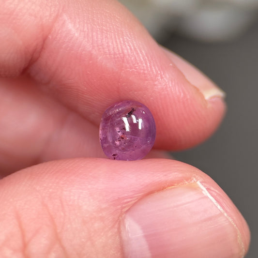 1,96ct Natural Pink Cacbochon Sapphire Viet Nam. No Treatment Sapphire Luc Yen.