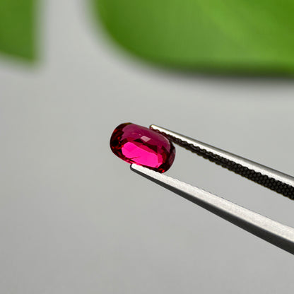 1.66 ct Natural Brownish Red Spinel Vietnam. Cushion Shape. No Treatment.