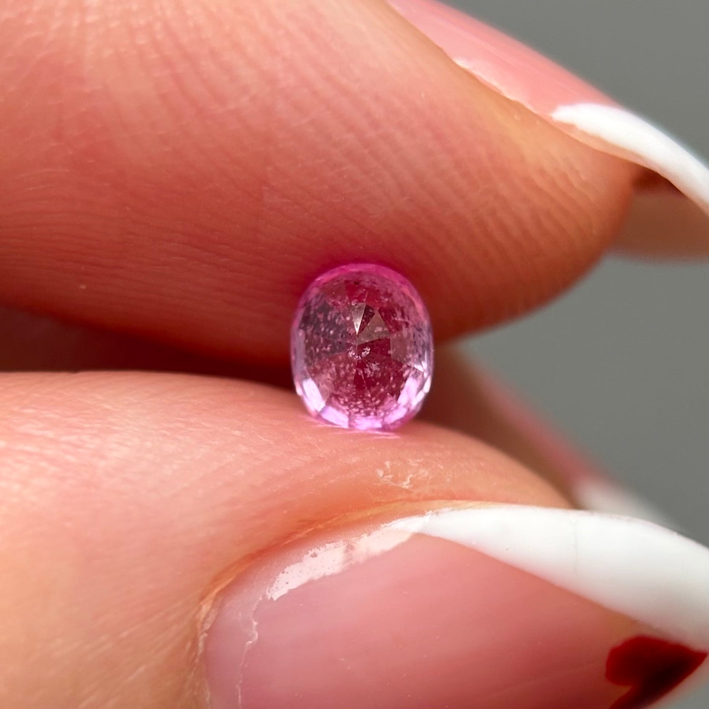 0.55ct Natural Milky Pink Sapphire Vietnam