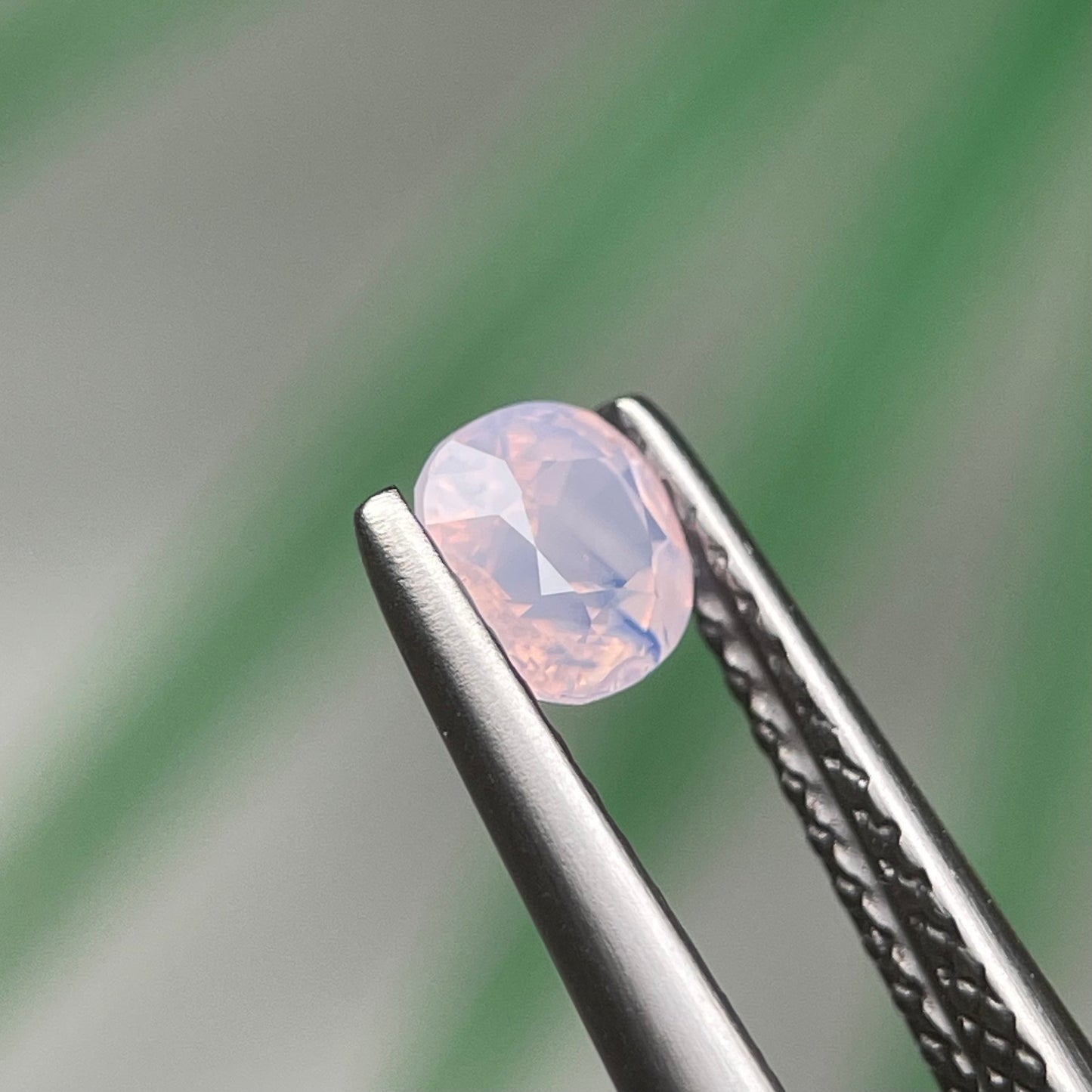 0.48ct Natural Milky Orangish White Sapphire Vietnam