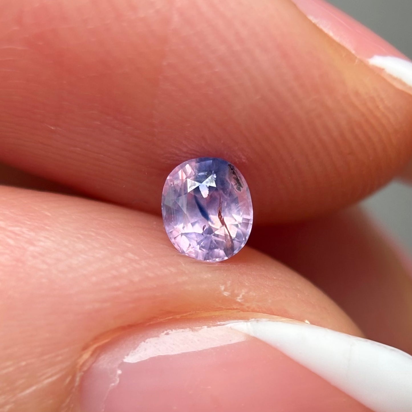 0.33 Natural Milky Purple Sapphire Vietnam