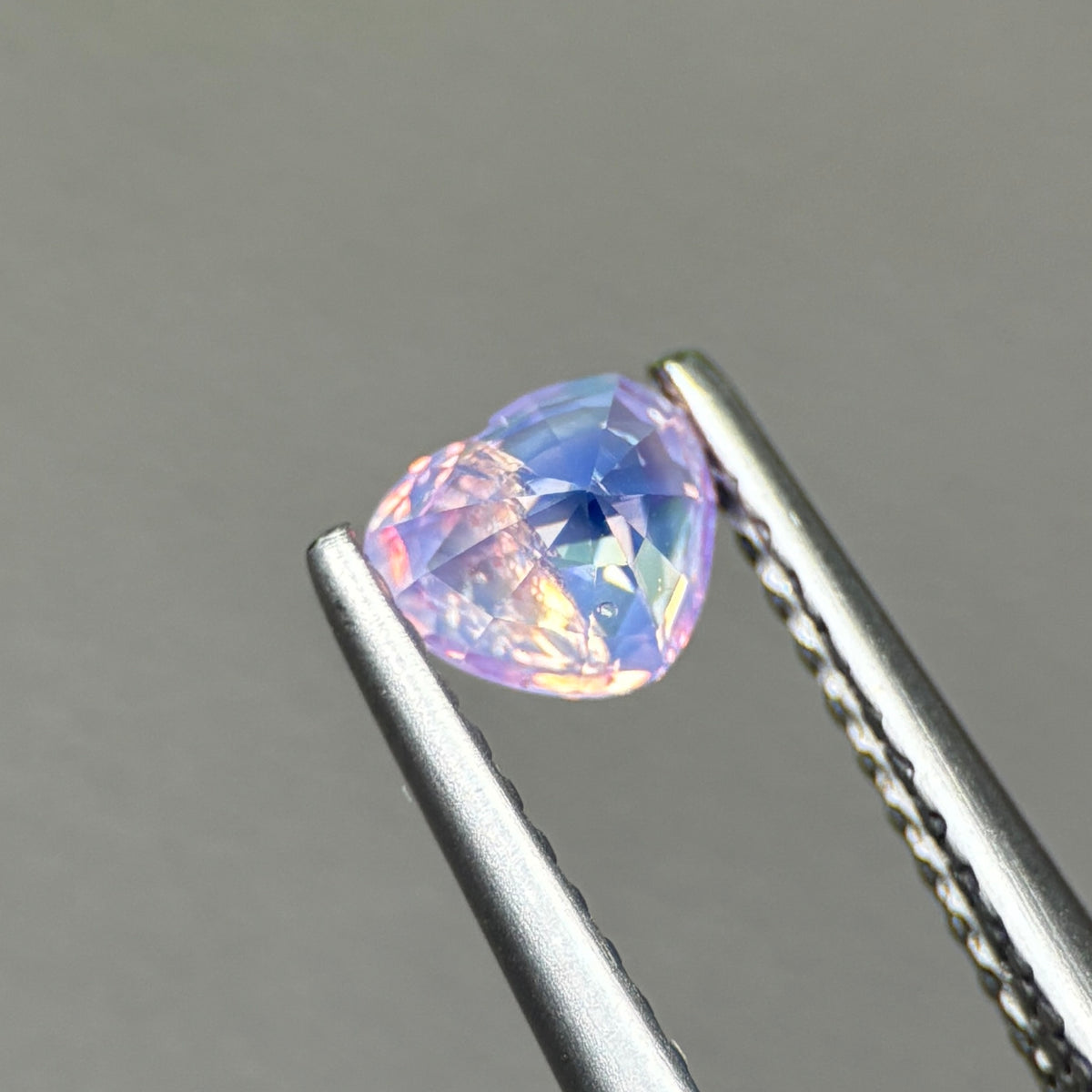 0,57ct Natural Blue Sapphire Vietnam. Heart Shape. No Treatment Sapphire Luc Yen.