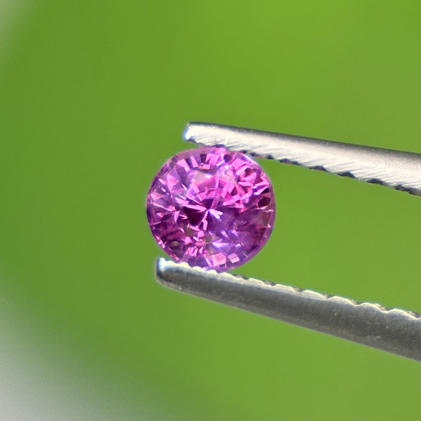 0.32 ct Natural Purple Milky Sapphire Vietnam. Cushion Shape. No Treatment