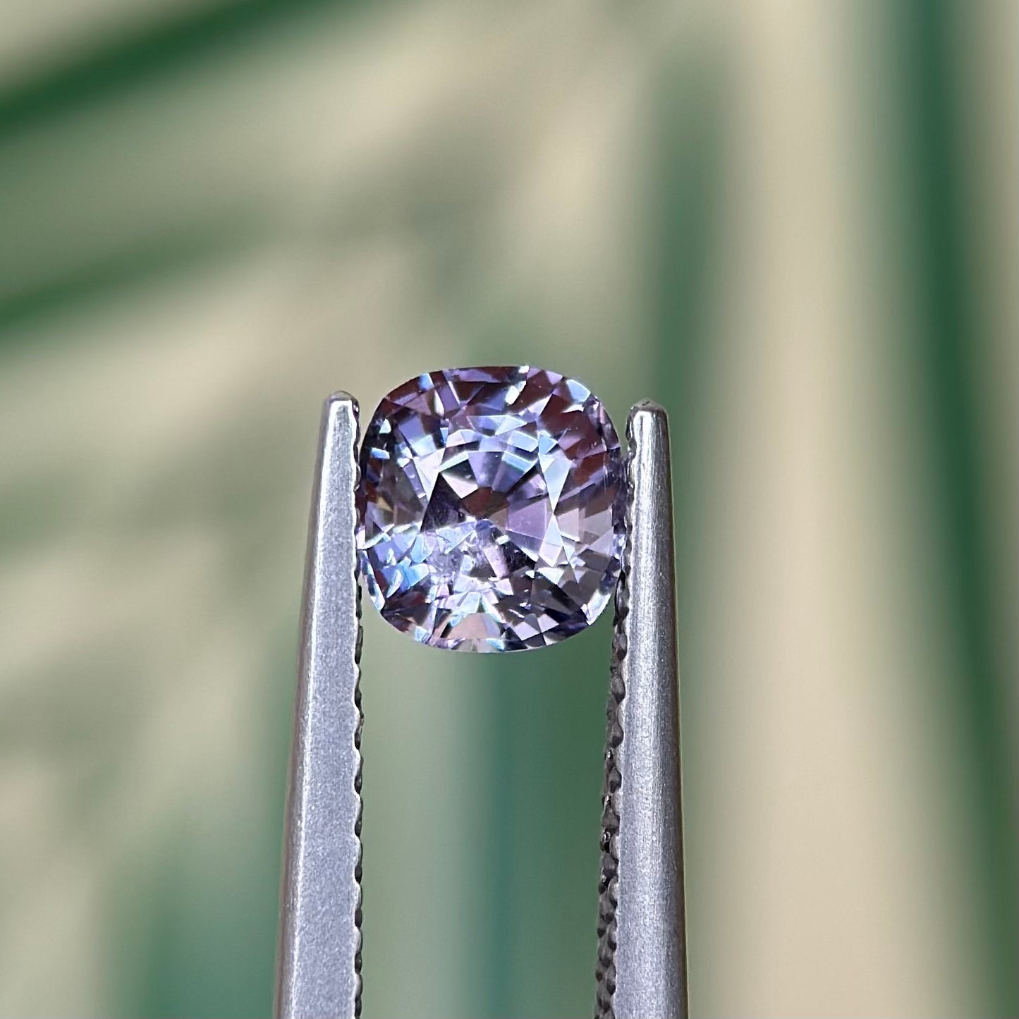 0.96 ct Natural Purple Spinel Vietnam. Cushion Shape. No Treatment.