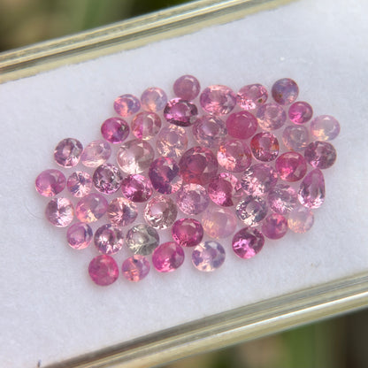 10.57 ct/ 51 Pcs Natural Mix Color Spinel Vietnam. Free Shape. No Treatment.