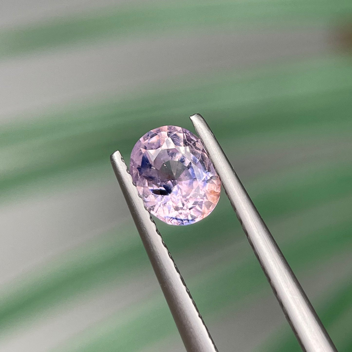 1.09ct Natural Milky Light Pink Sapphire Vietnam