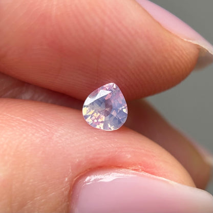 0.35ct Natural Milky Light Pink Sapphire Vietnam