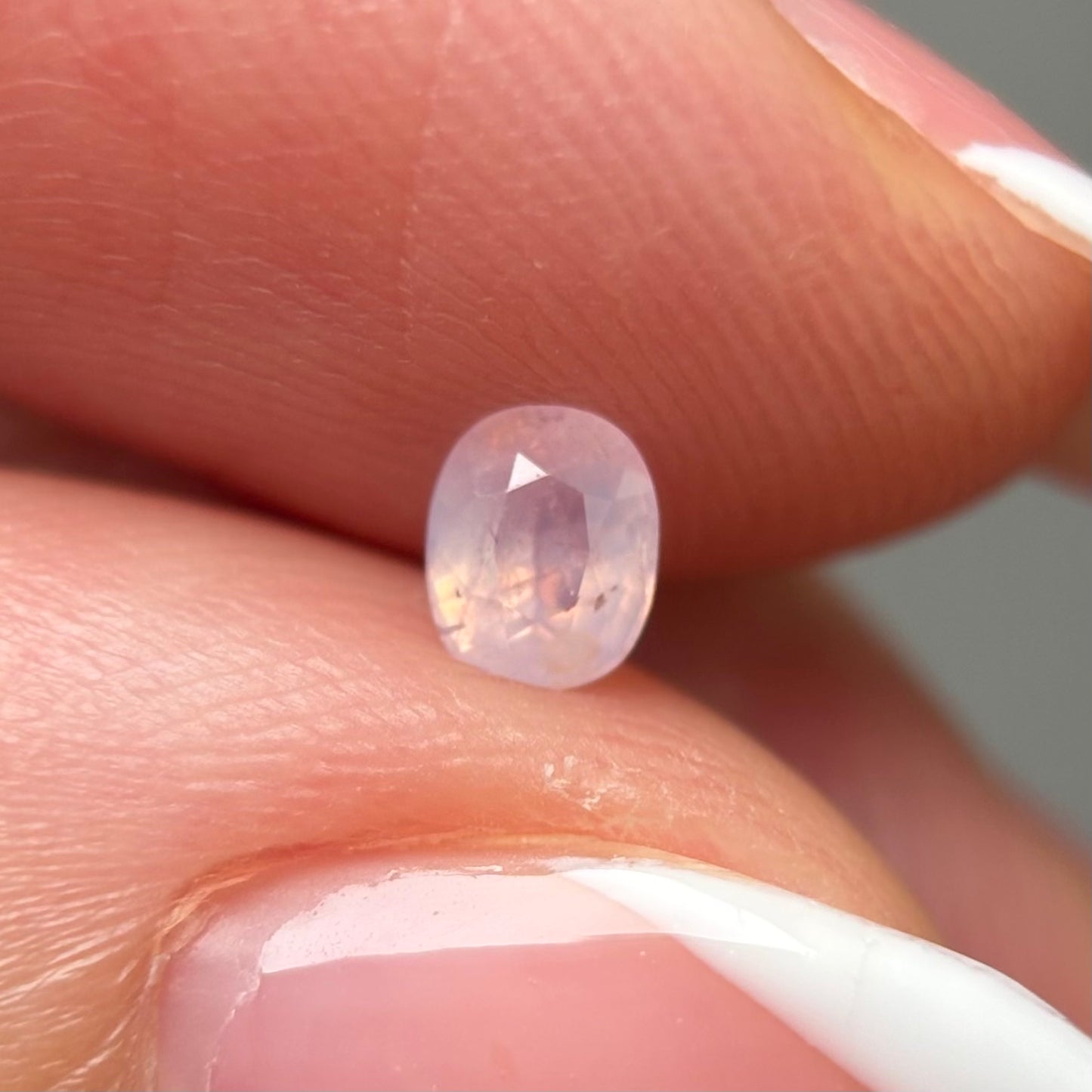 0.36ct Natural Milky Pink Sapphire Vietnam