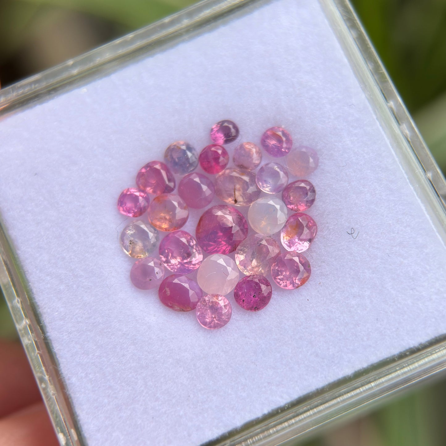 5.92 ct/ 25 Pcs Natural Mix Color Spinel Vietnam. Free Shape. No Treatment.