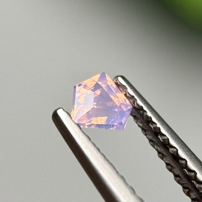 0.28ct Natural Whitish Pink Milky Sapphire Vietnam.