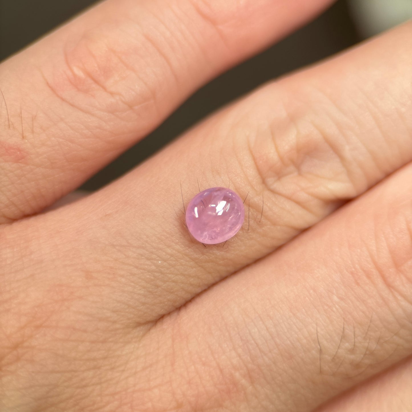 1,42ct Natural Pink Cacbochon Sapphire Viet Nam. No Treatment Sapphire Luc Yen.