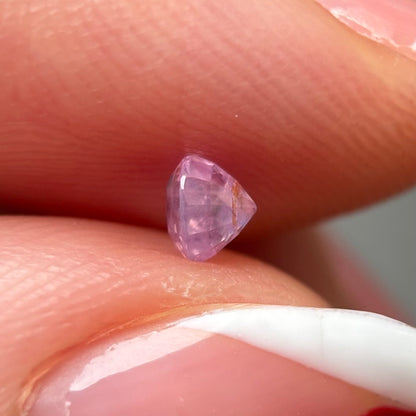 0.32ct Natural Milky Pink Sapphire Vietnam