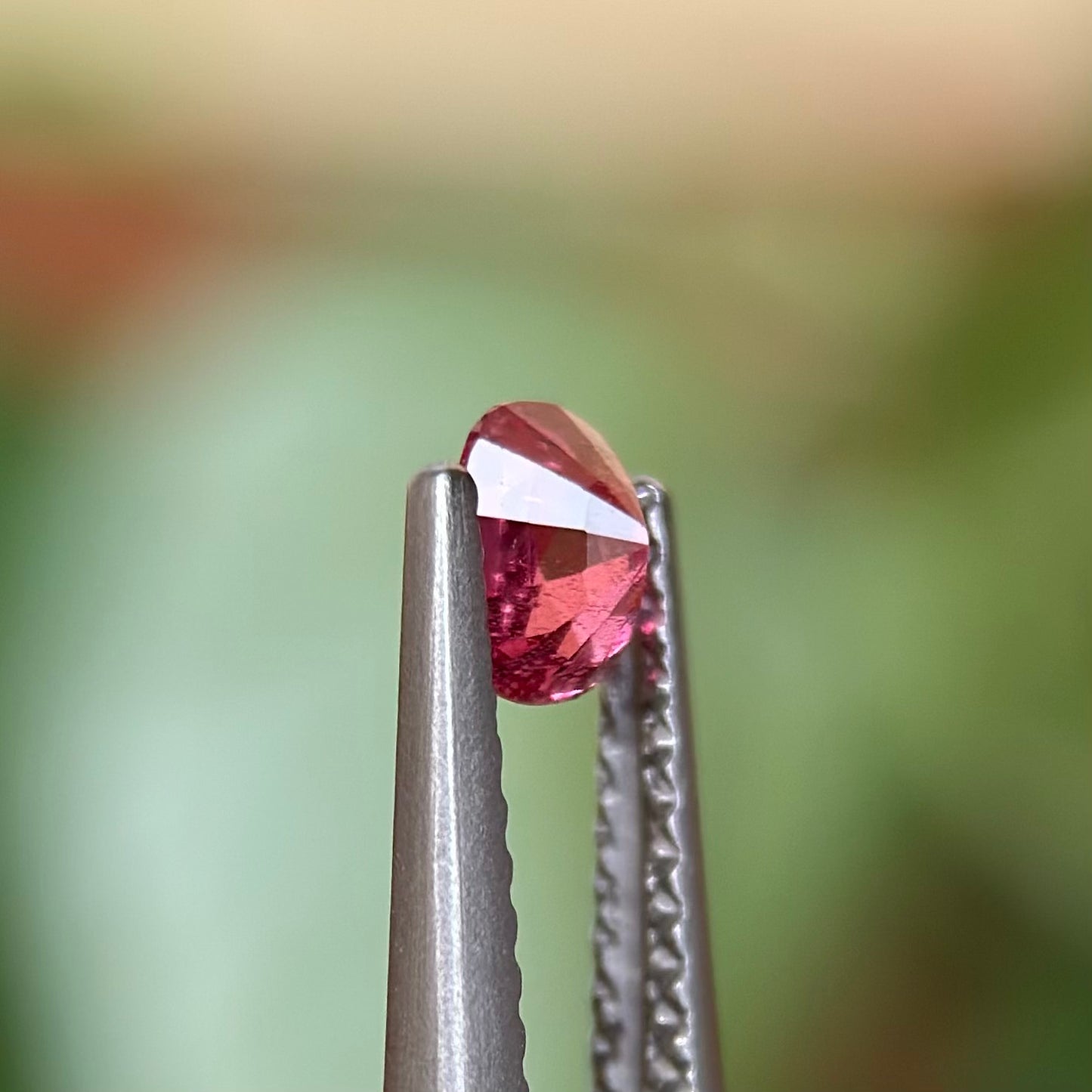 0.40ct Natural Pink Spinel Vietnam. Cushion Shape.