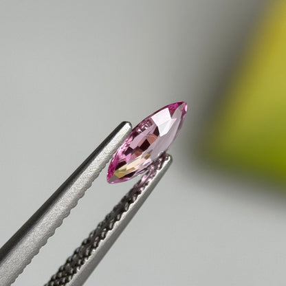 0.45 ct Natural Lite Pink Spinel Vietnam. Marquise Shape.