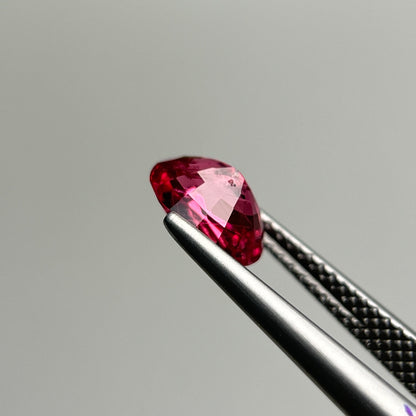 1.66ct Natural Brownish Orange Spinel Vietnam. Cushion Shape.