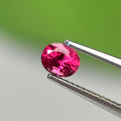 0.58 ct Natural Brownish Red Spinel Vietnam. Cushion Shape. No Treatment.