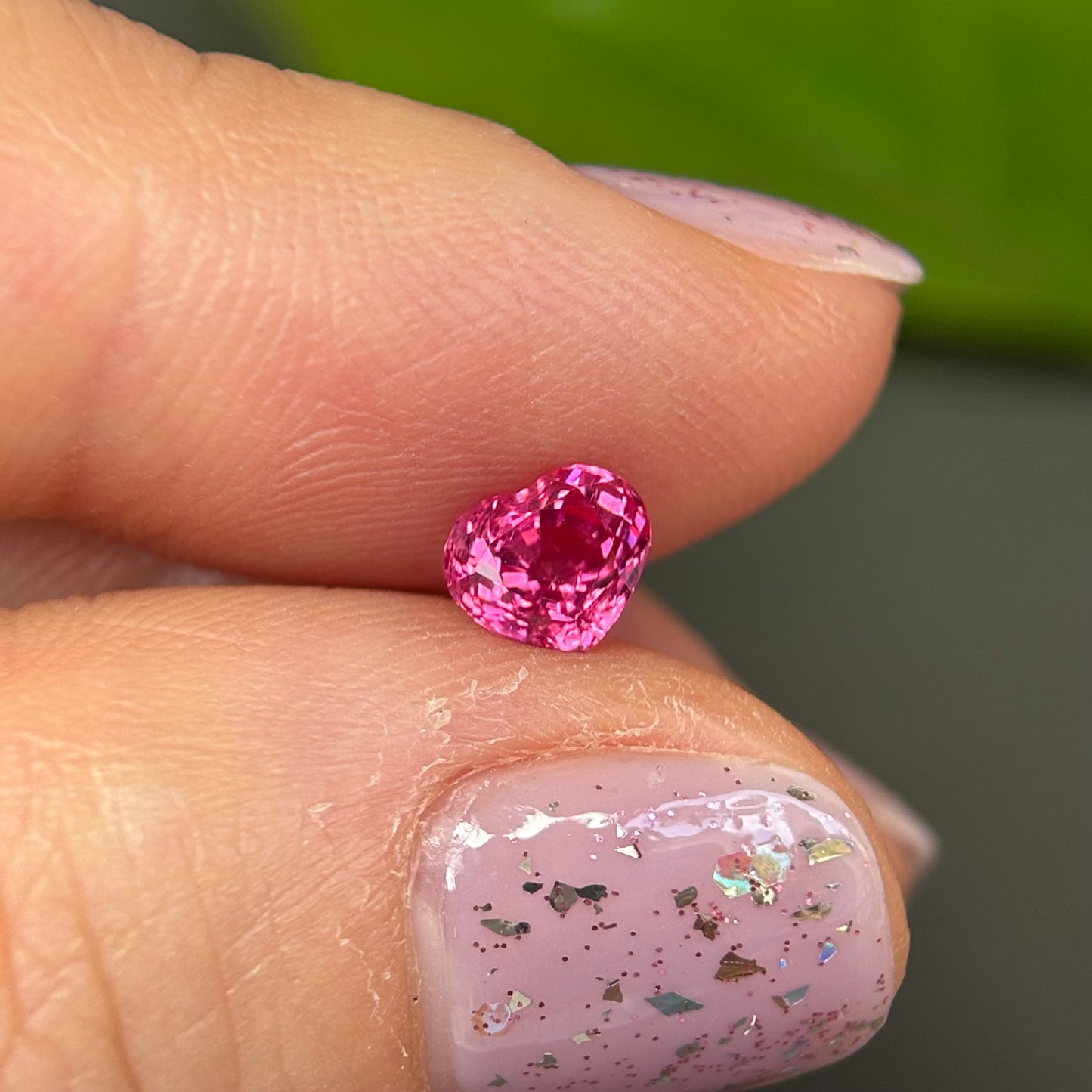0.76 ct Natural Pink Milky Sapphire Vietnam