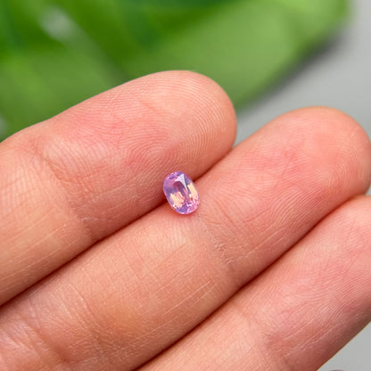 0.39ct Natural Pink Milky Sapphire Vietnam.