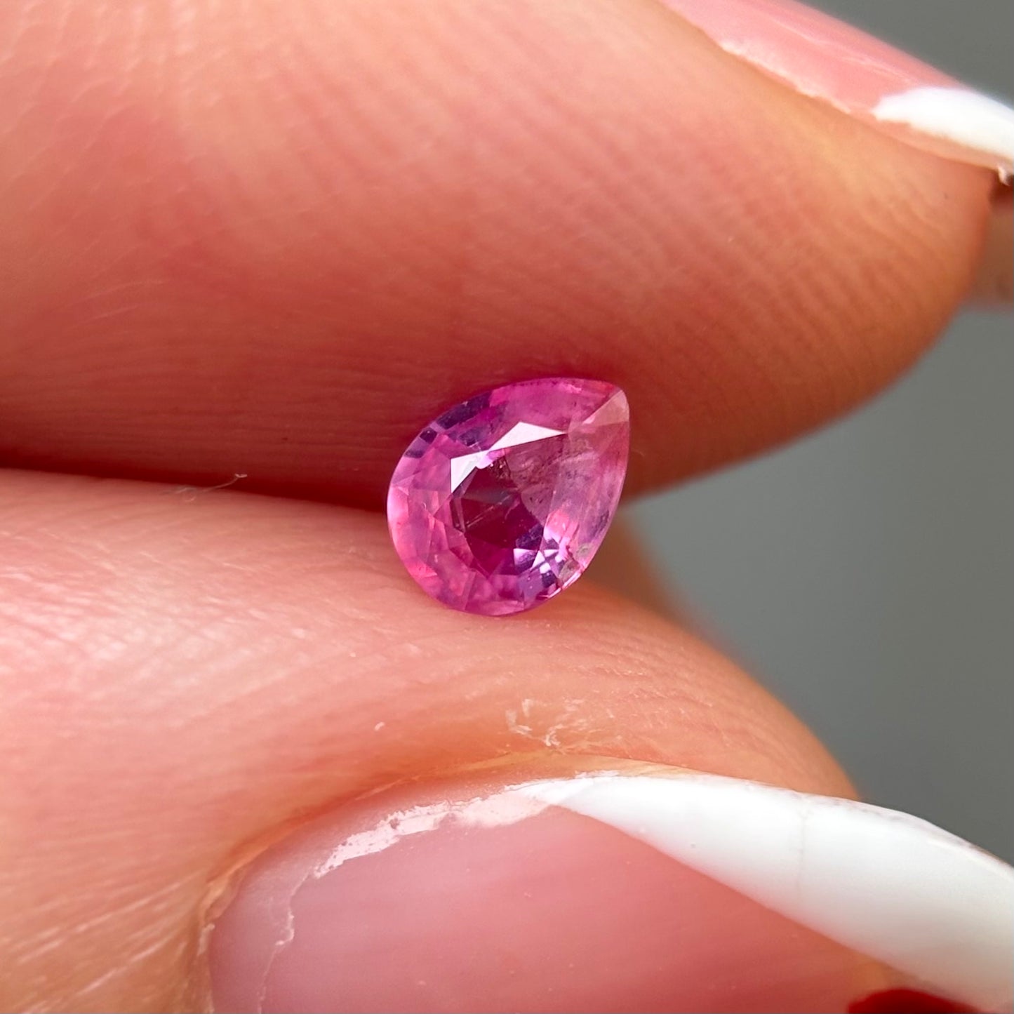 0.33ct Natural Milky Pink Sapphire Vietnam