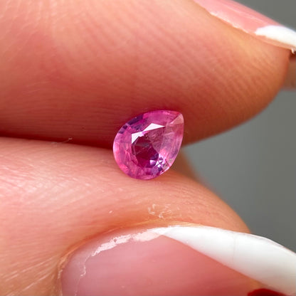 0.33ct Natural Milky Pink Sapphire Vietnam
